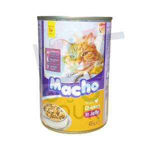 ماشو للقطط بالدجاج 415 غ