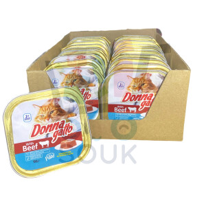 دونا للقطط باللحم 20 * 100 غ