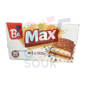 ماكس وافر حليب و كاكاو 30 وحدة