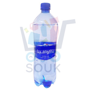 أكوافينا ماء غازي 8 * 1 ل