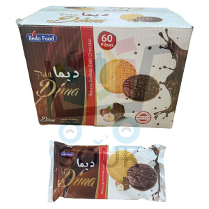 ديما بسكويت ملبس نكهة شكلاطة 60 وحدة