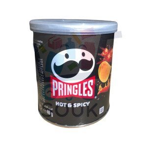 PRINGLES HOT & SPICY 12*140Gr