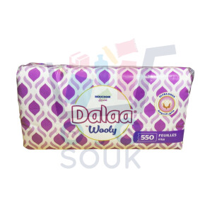 دلع مناديل 550 * 20 وحدة