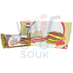جيلي كعكة بنطهة التوت 24 وحدة