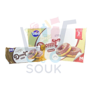 طوبيڭودونات معطاة بالشوكولاتة 24 وحدة