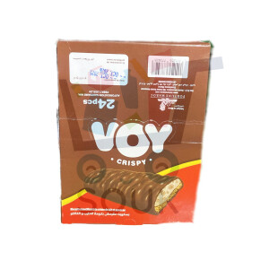 ڤوي كريسبي بكريمة الحليب و الكاكاو 24 وحدة