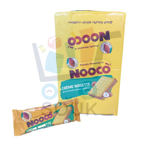 نوكو بسكويت محشو بكريمة البندق 36 وحدة