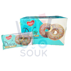 دولسي دونات رقائق ملونة 24 وحدة