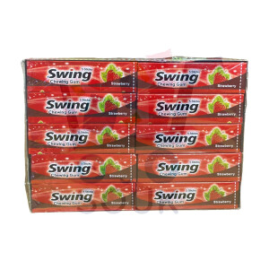 سوينك علكة بنكهة الفراولة 5 * 20 وحدة