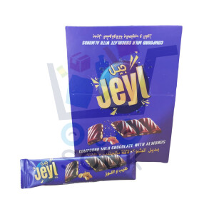 جيل بديل الشوكولاتة بالحليب و اللوز 24 وحدة