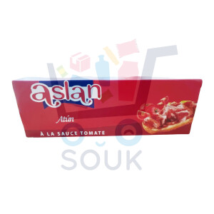 أسلان تونة بصلصة الطماطم  3 * 80