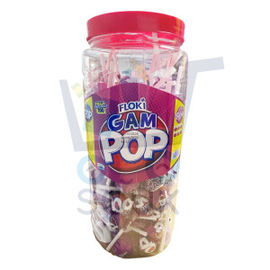 مصاصة فلوكي بنكهة الفراولة 100 وحدة
